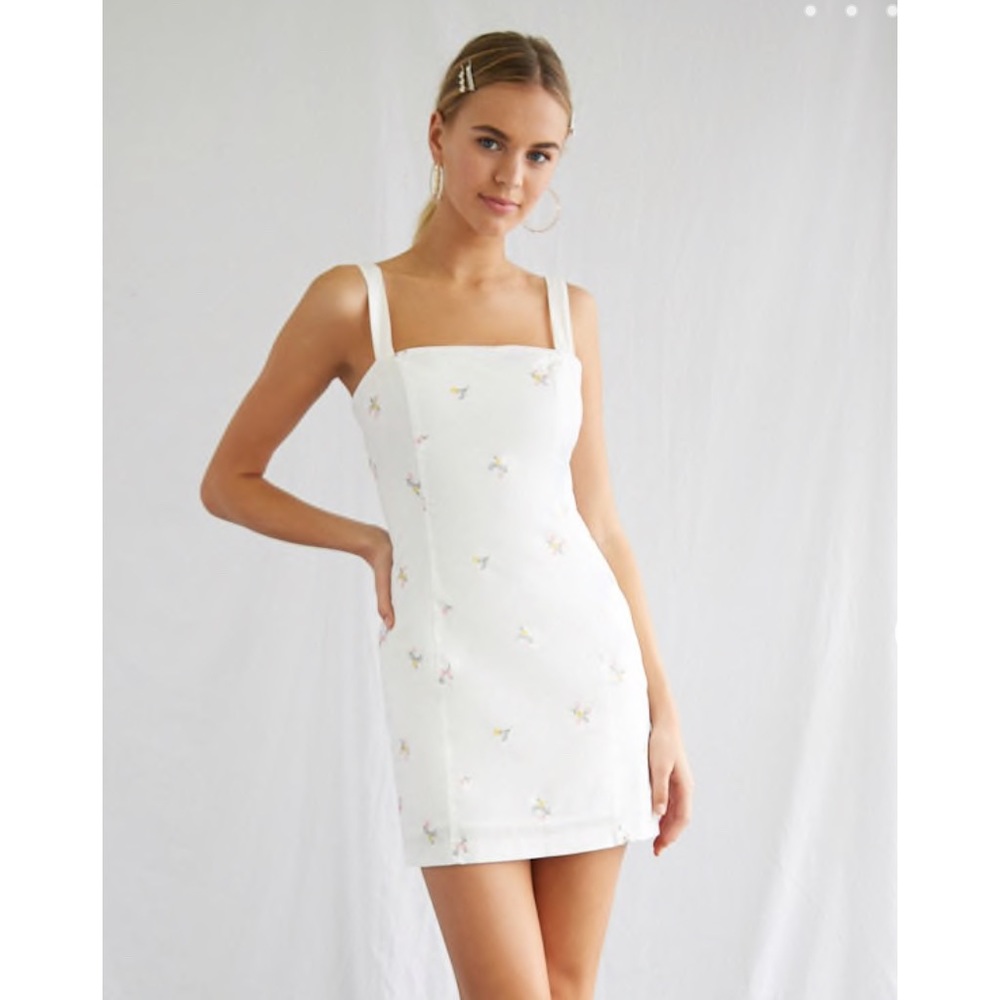 Floral Embroidered Dress